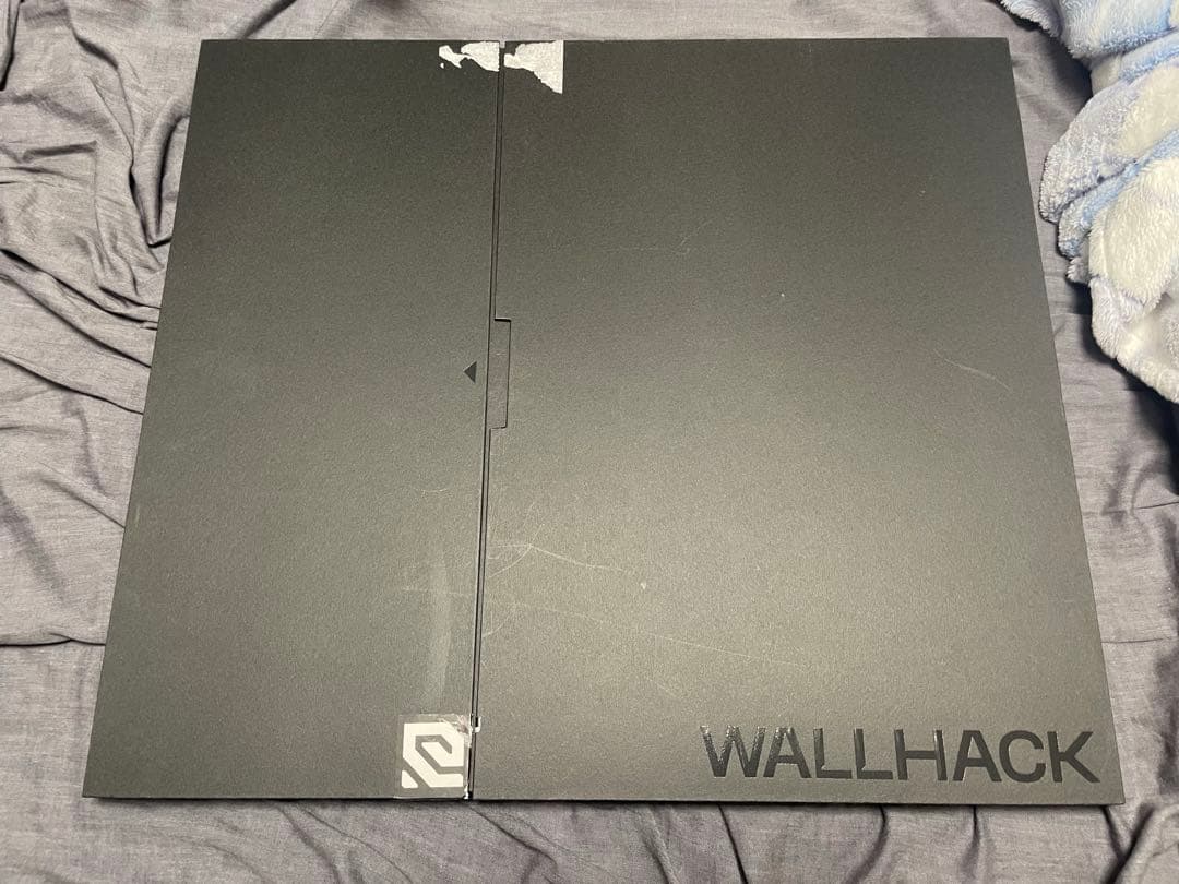 WALLHACK SP-004 ブラック ガラスマウスパッド