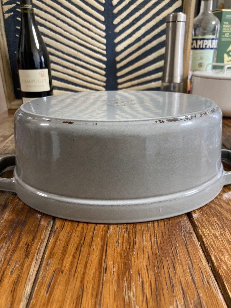 【staubストウブ】IH&ガス対応 27cmオーバル鍋 ※定価40,700円