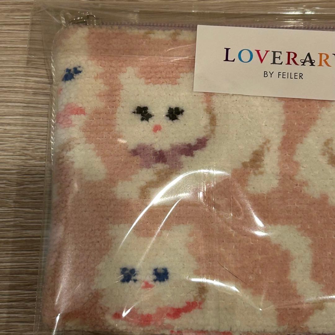 FEILER モフモフネコチャン ティッシュポーチ