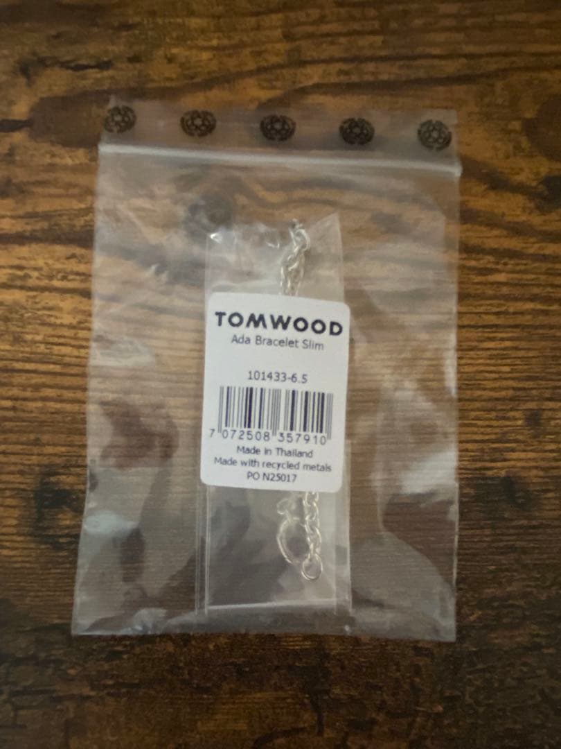 新品未使用 TOMWOOD ADA チェーンブレスレット