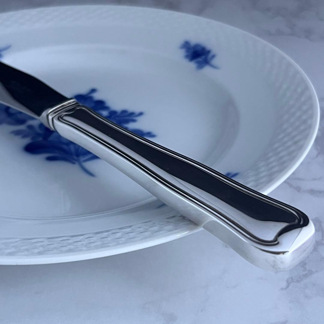 【未使用・希少】ジョージジェンセン OLD DANISH ディナーナイフ 銀製