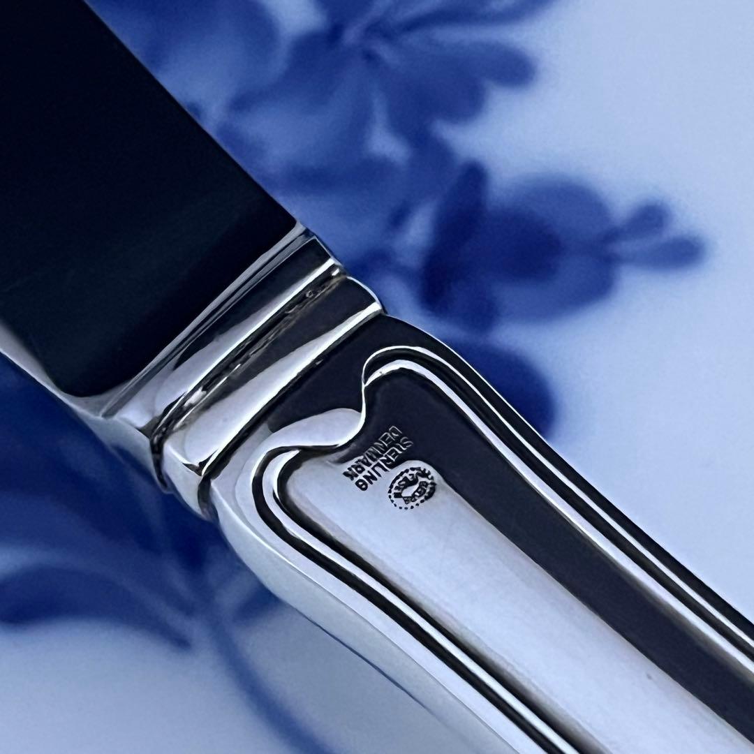 【未使用・希少】ジョージジェンセン OLD DANISH ディナーナイフ 銀製