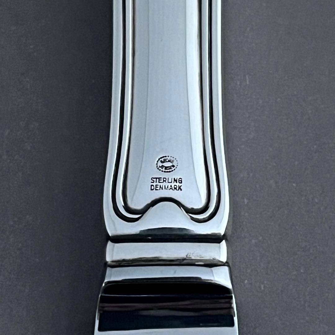 【未使用・希少】ジョージジェンセン OLD DANISH ディナーナイフ 銀製