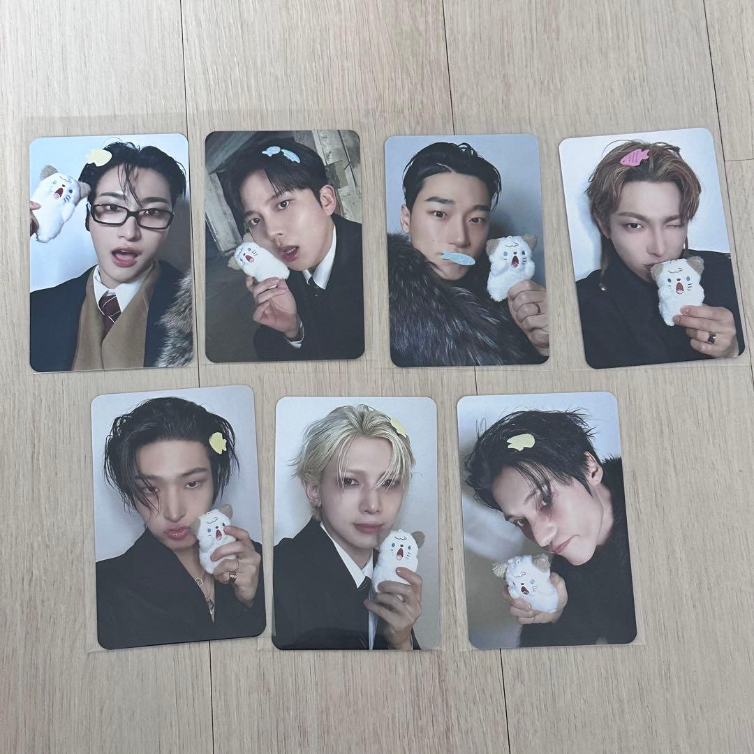 ATEEZ emart24 GOLDEN HOUR ラキドロ トレカ 7枚セット