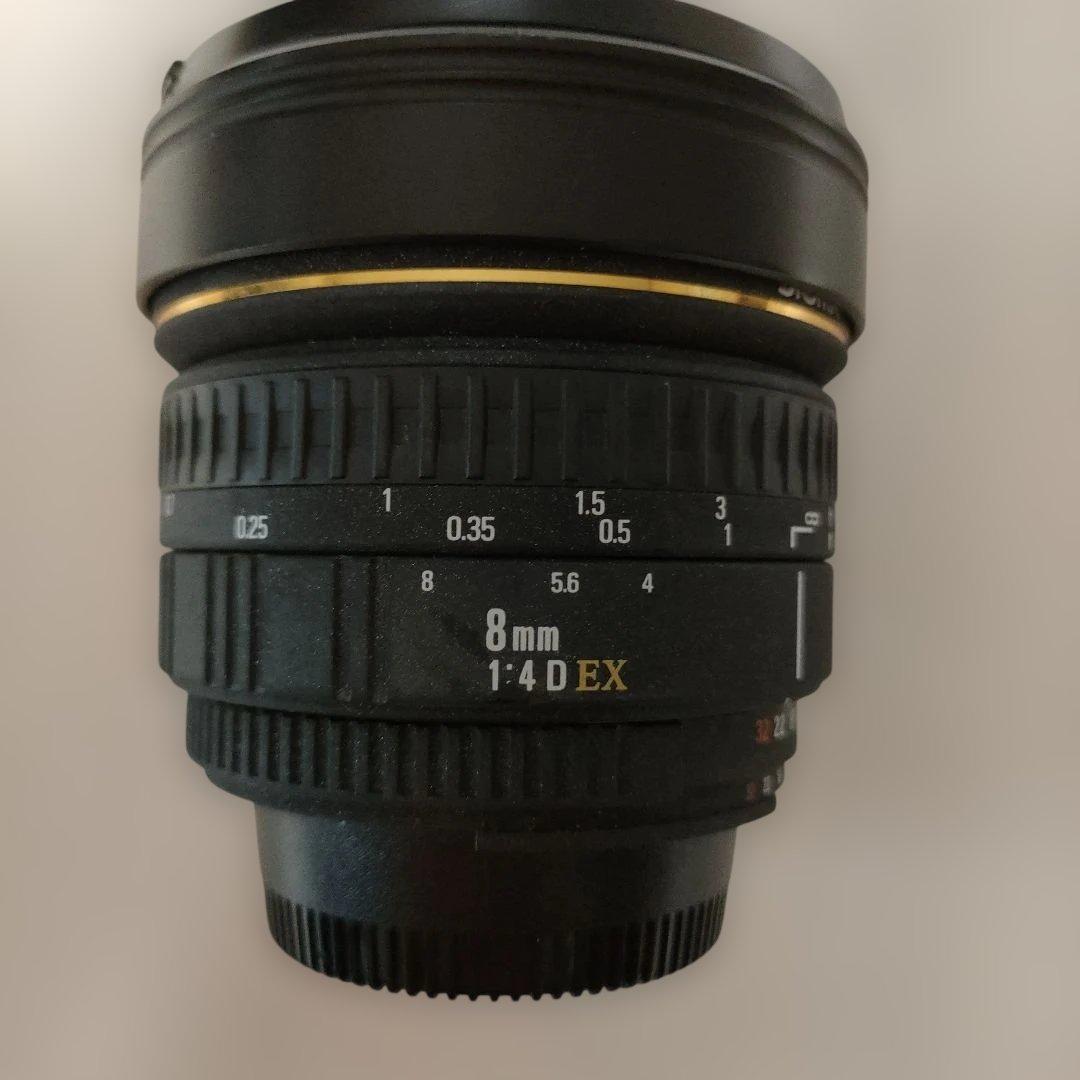 SIGMA 8mm F3.5 EX 魚眼レンズ