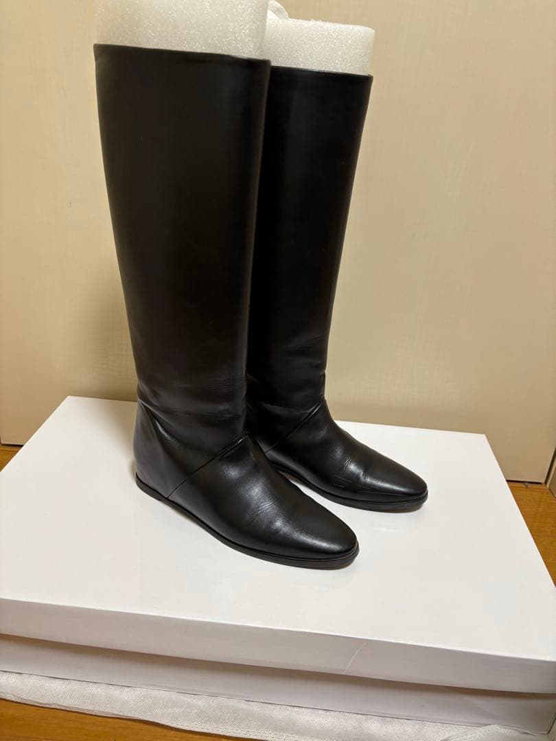 ATELIER BRUGGE アトリエブルージュ インヒール ロングブーツ