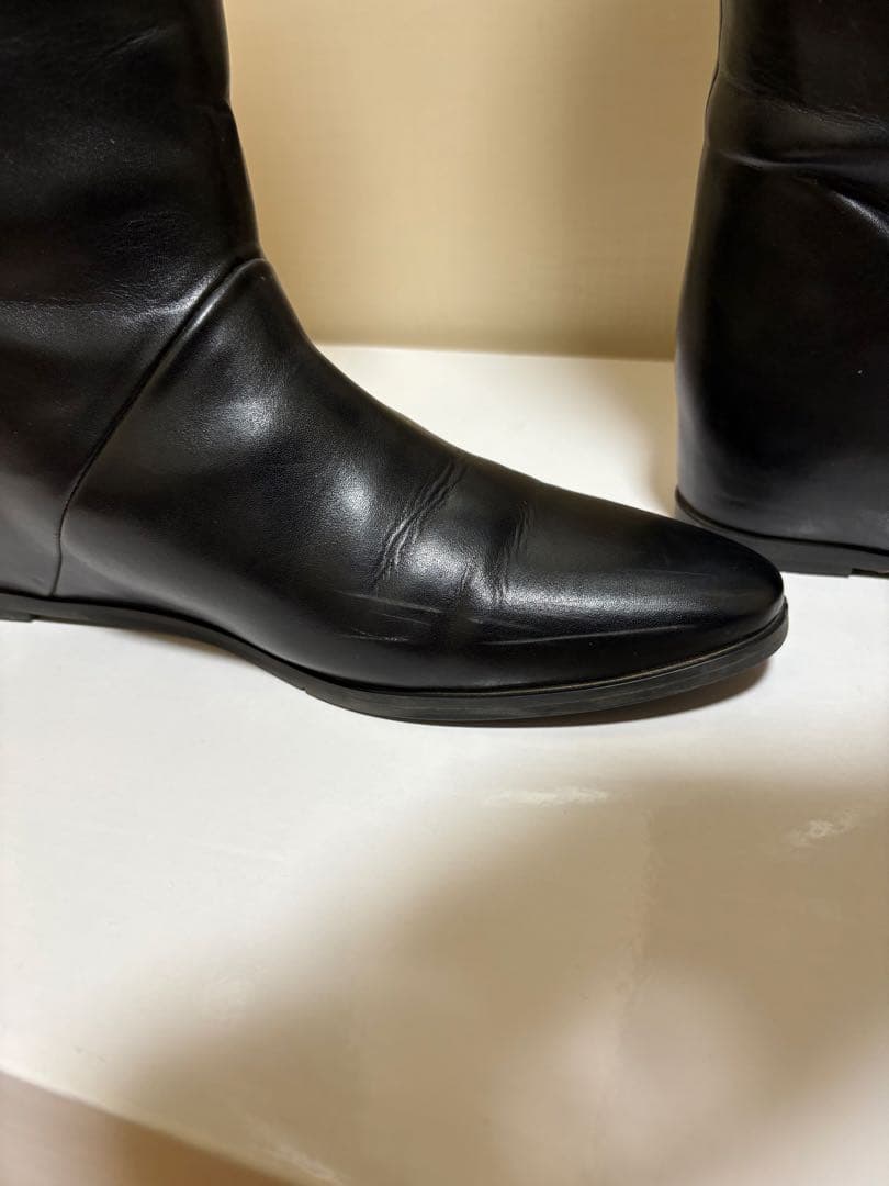 ATELIER BRUGGE アトリエブルージュ インヒール ロングブーツ