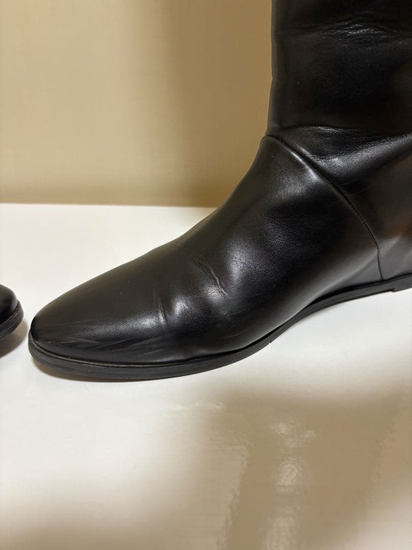 ATELIER BRUGGE アトリエブルージュ インヒール ロングブーツ