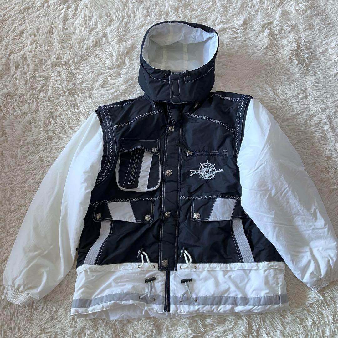 #C3✨希少 レアWINDEX✨スキー スノボ ウェア 上下 メンズXL レトロ