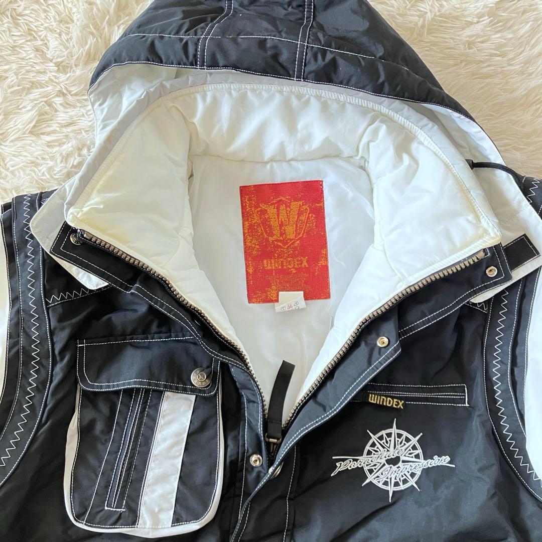 #C3✨希少 レアWINDEX✨スキー スノボ ウェア 上下 メンズXL レトロ