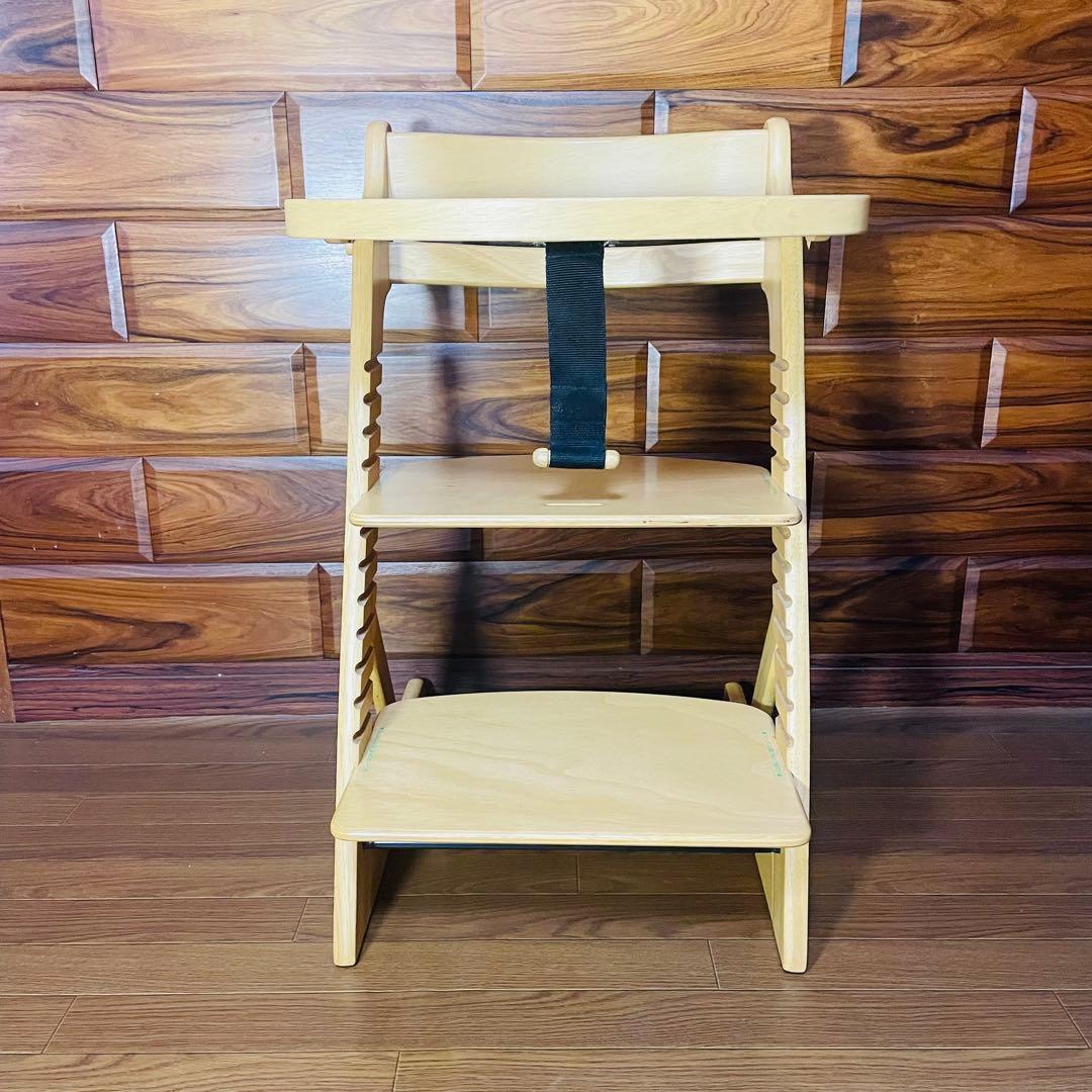 超美品 大和屋 ヤマトヤ すくすく スリムフィット チェア テーブル ガード付