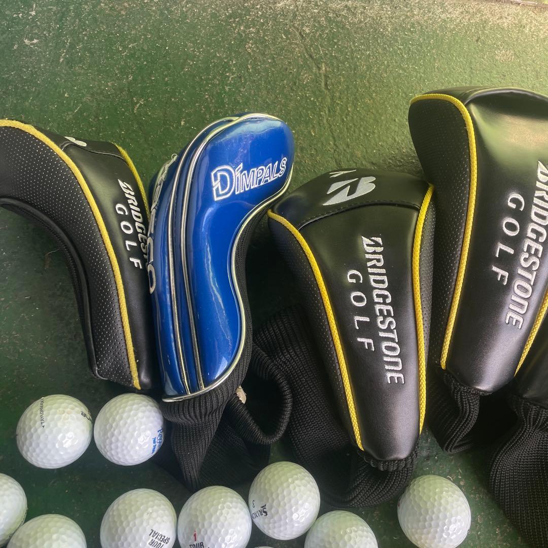b*a様 ★BRIDGESTONE GOLF ゴルフクラブ 19本セット 小物付