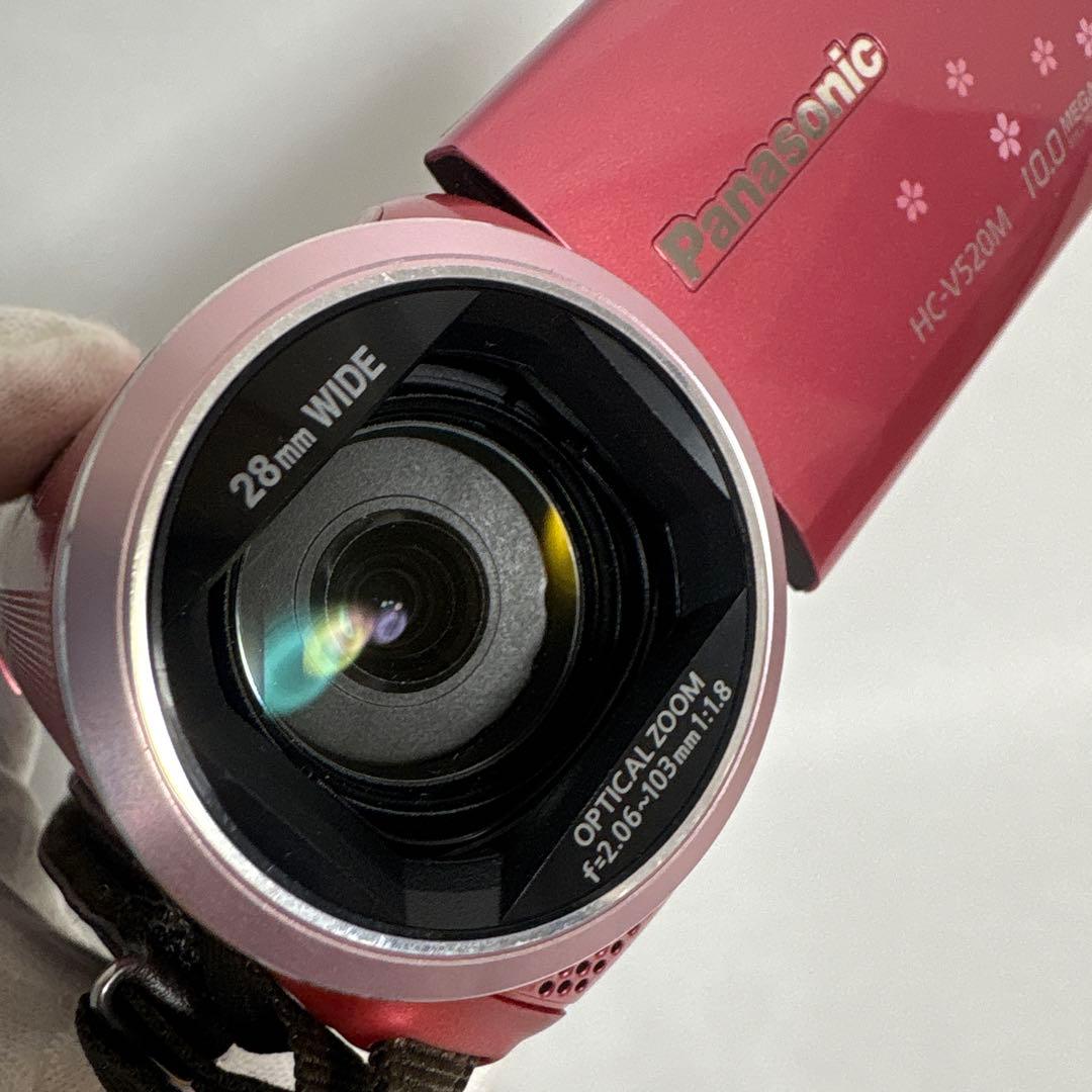 Panasonic デジタルハイビジョンビデオカメラー ピンク