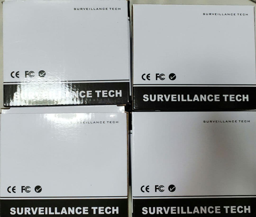 新品 未使用 防犯カメラ 4台セット NS-AH592VC AHDドームカメラ