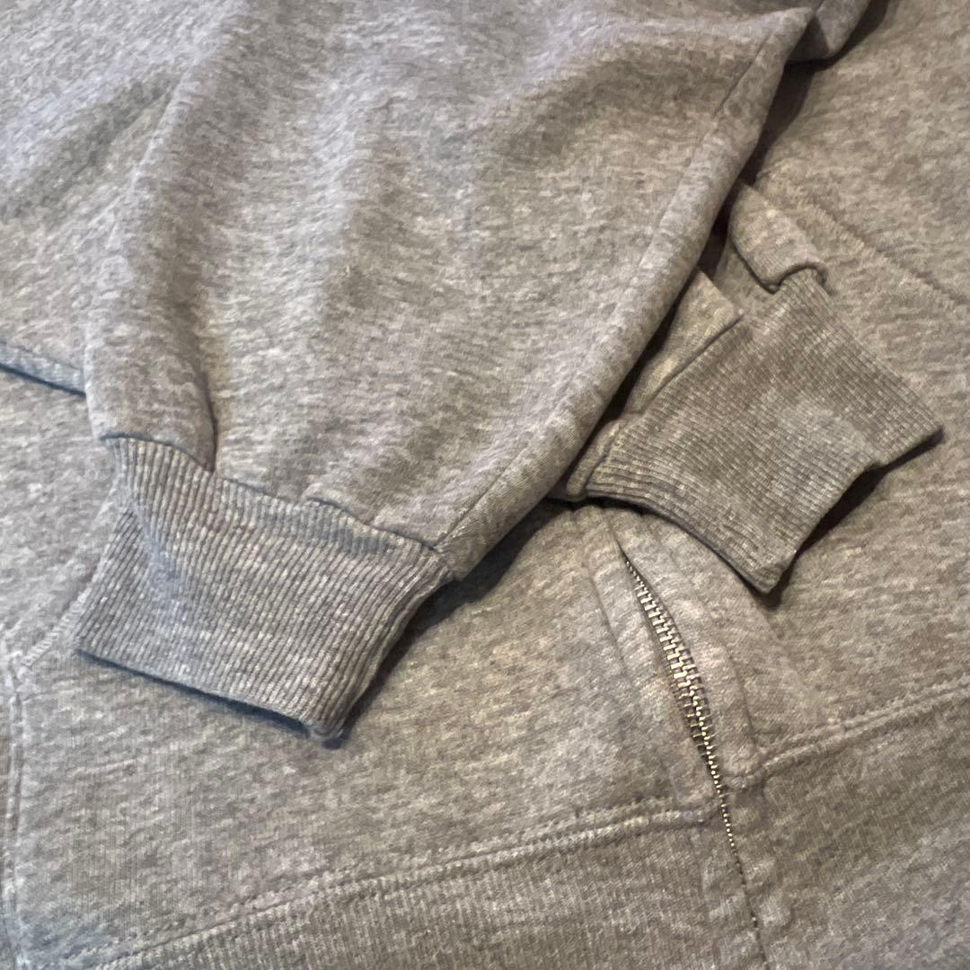 美品90s★ JERZEES アルミジップパーカー★USA製