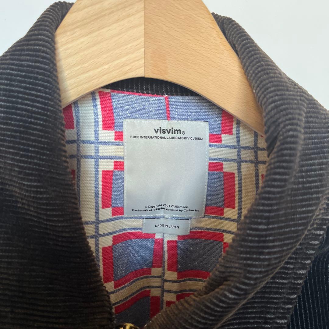 visvim☆コーデュロイ☆black☆size2☆ヴィズヴィム