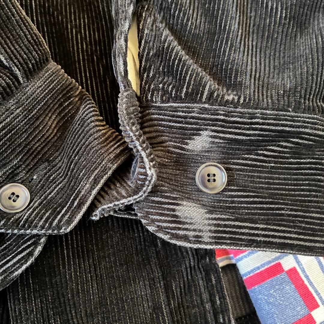 visvim☆コーデュロイ☆black☆size2☆ヴィズヴィム