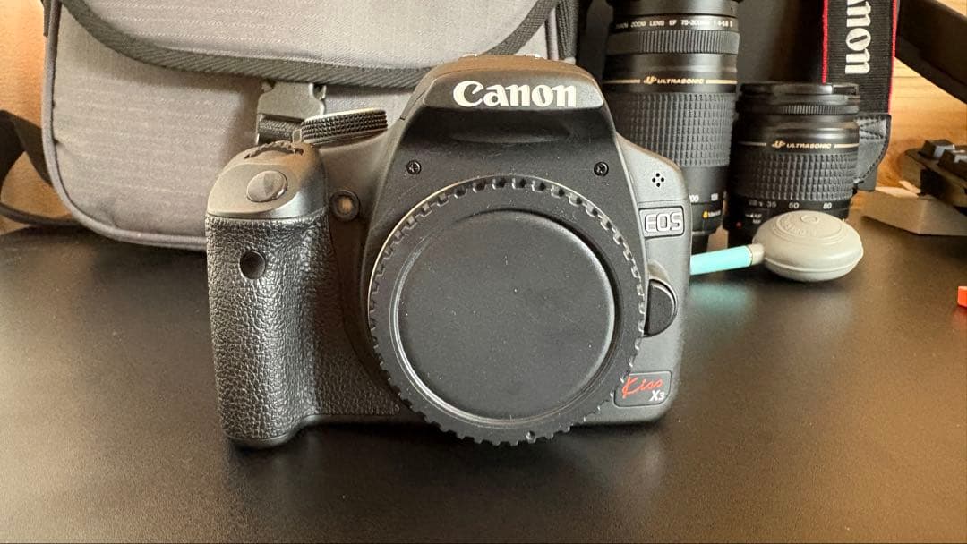 Canon eos kiss x3 望遠レンズ付き