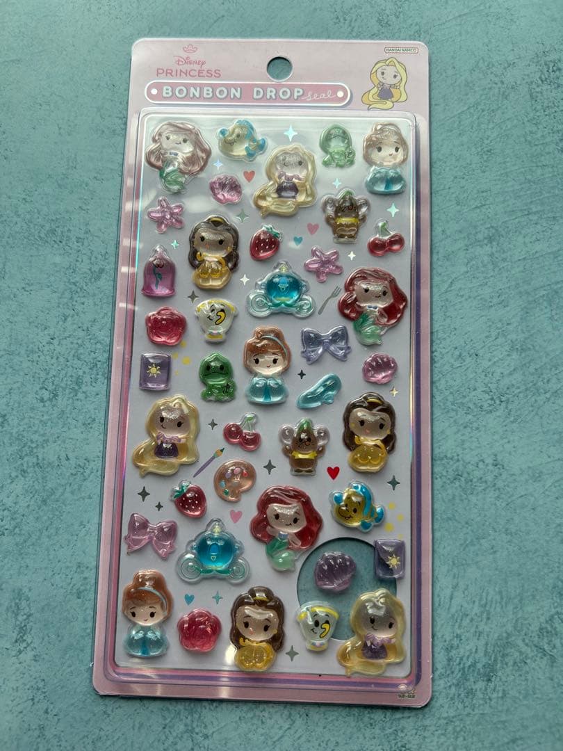 正規品 ボンボンドロップシール ディズニー ピクサー 4枚セット プリンセスなど