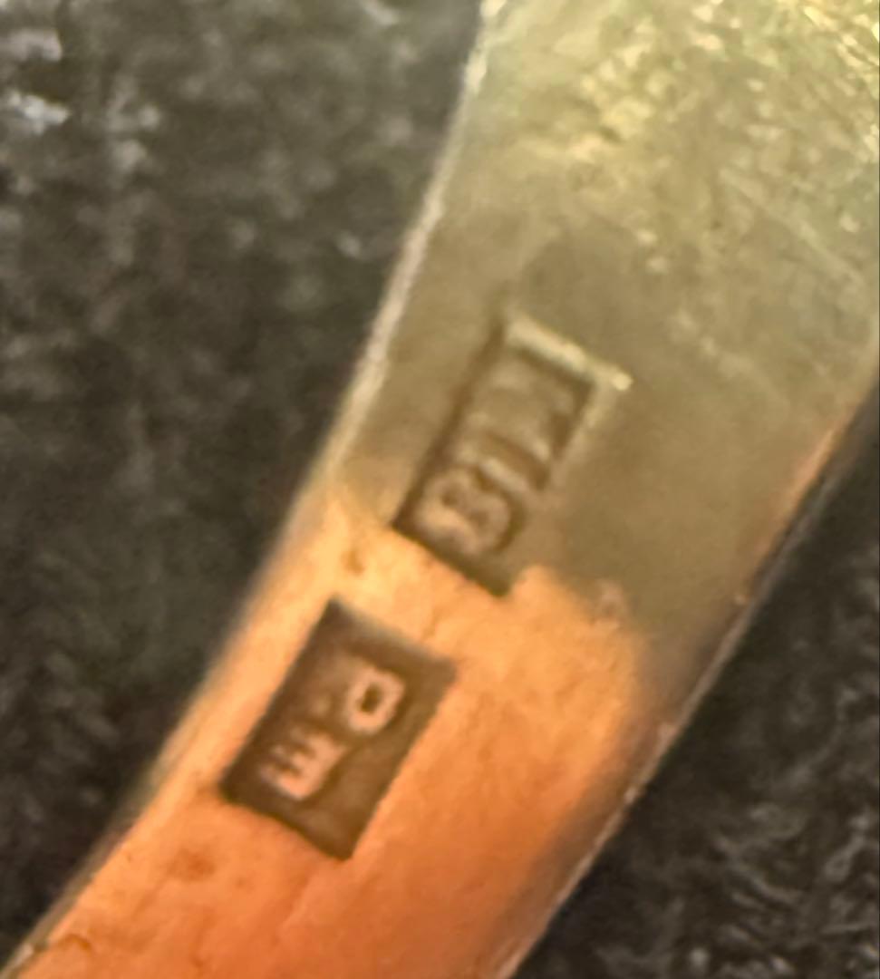 コンビリング　K18 プラチナ 総重量2.6g サイズ8号