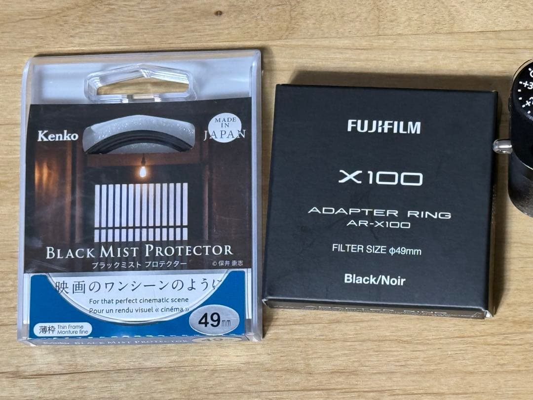 Fujifilm X100VI ブラックミストプロテクトフィルター