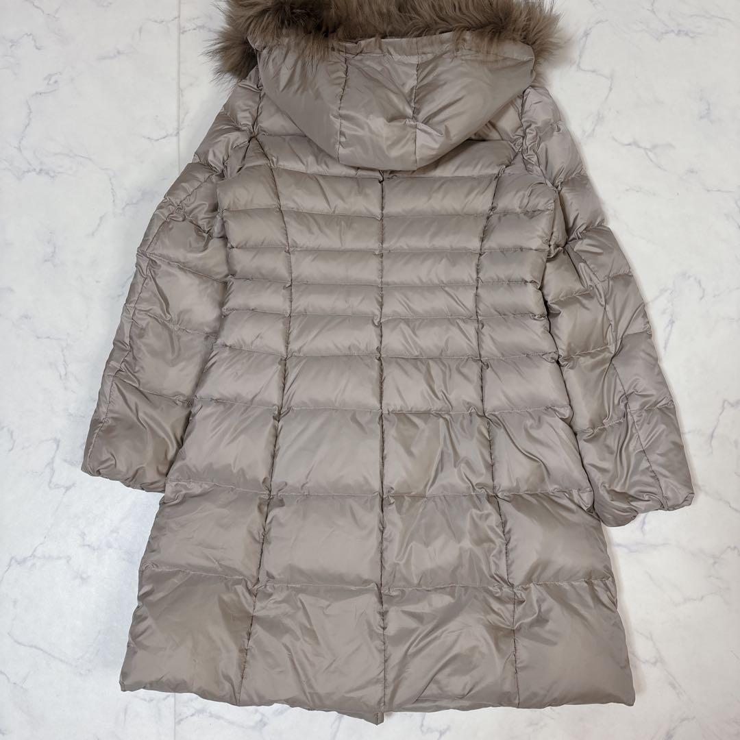 ✨美品✨23区 ダウンコート 2way ウォッシャブル 洗える ラクーンファー