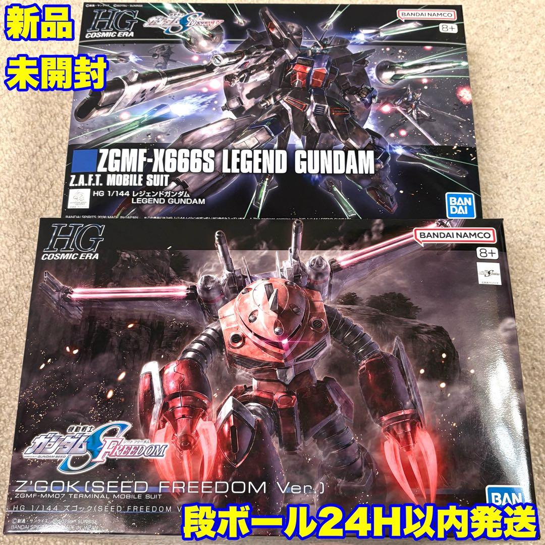 HG レジェンドガンダム & ズゴック(SEED FREEDOM Ver.)