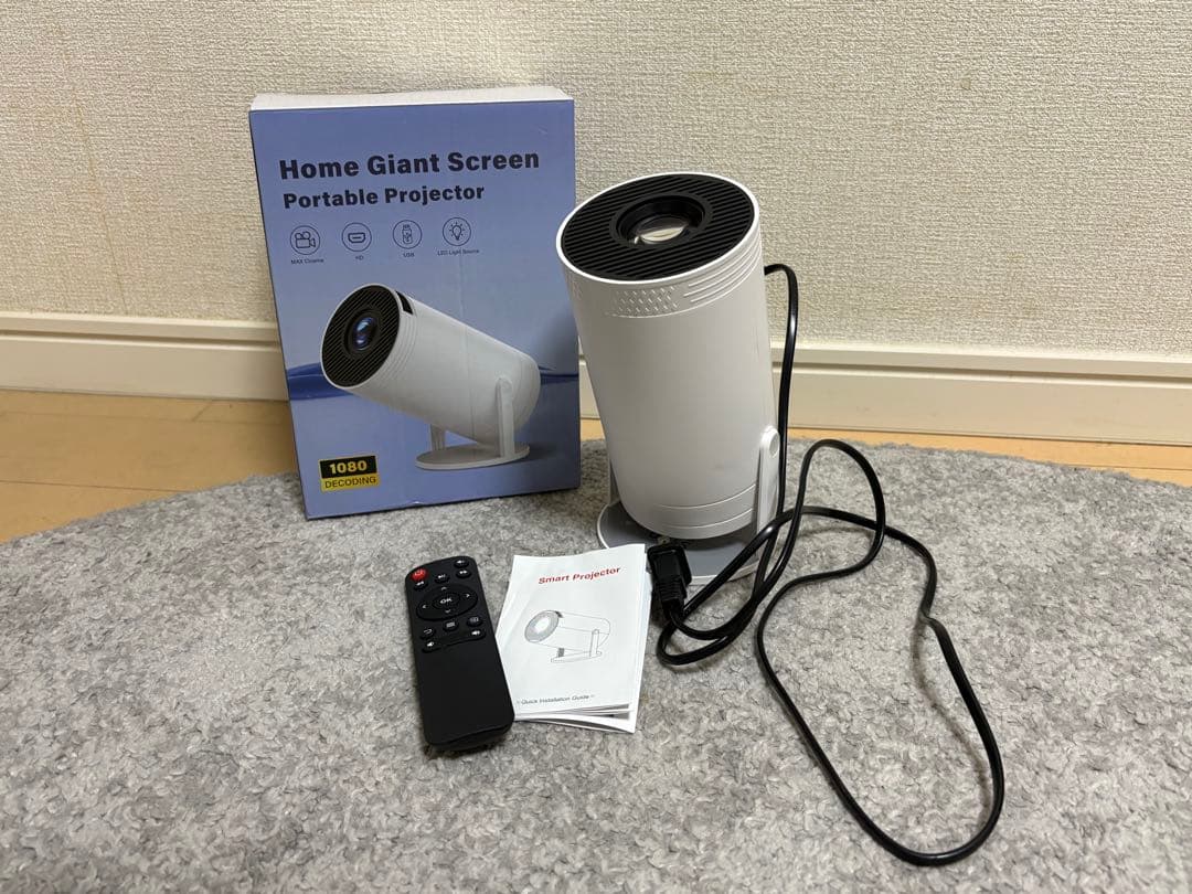 プロジェクター 白