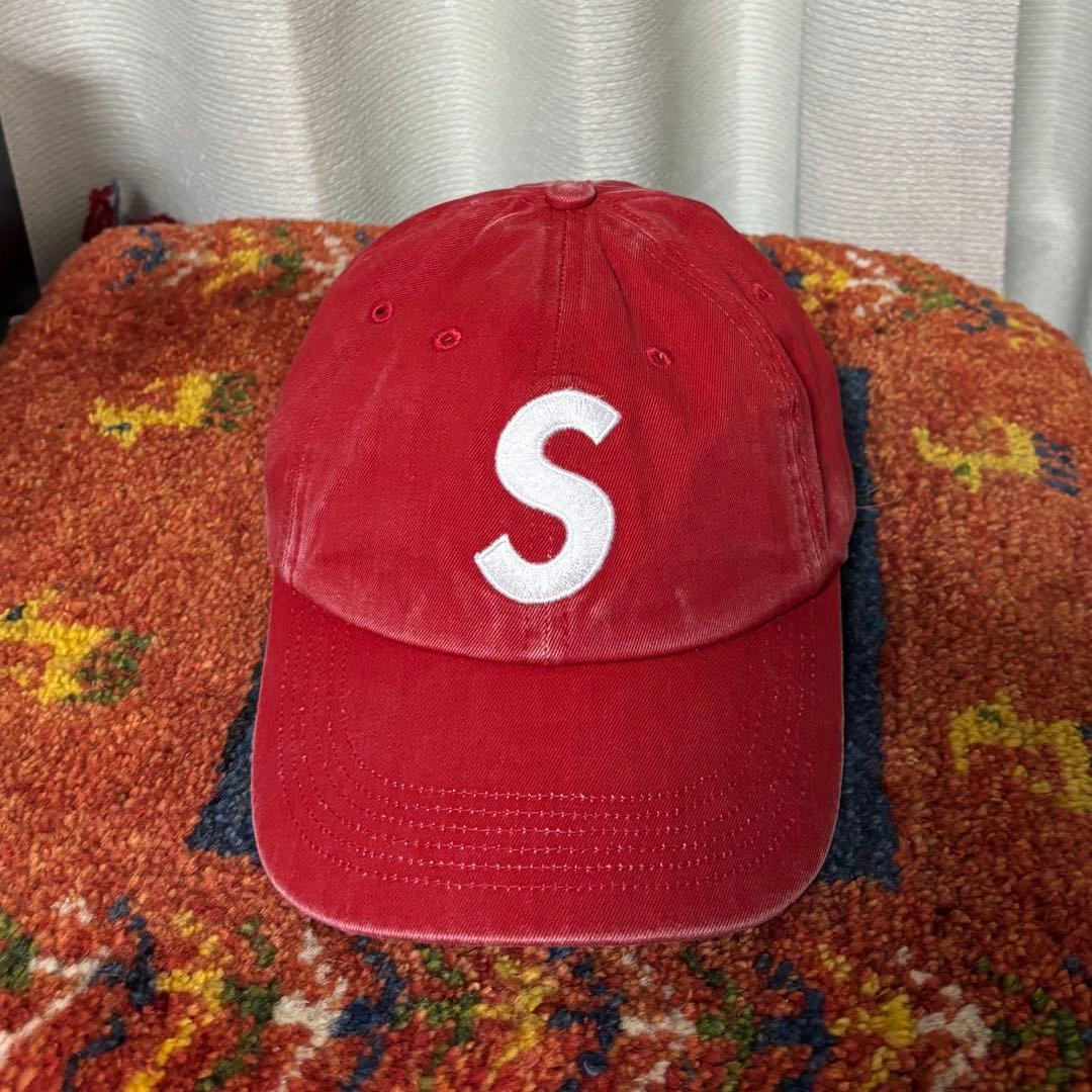 【supreme】Pigment Coated S Logo 6-Panel