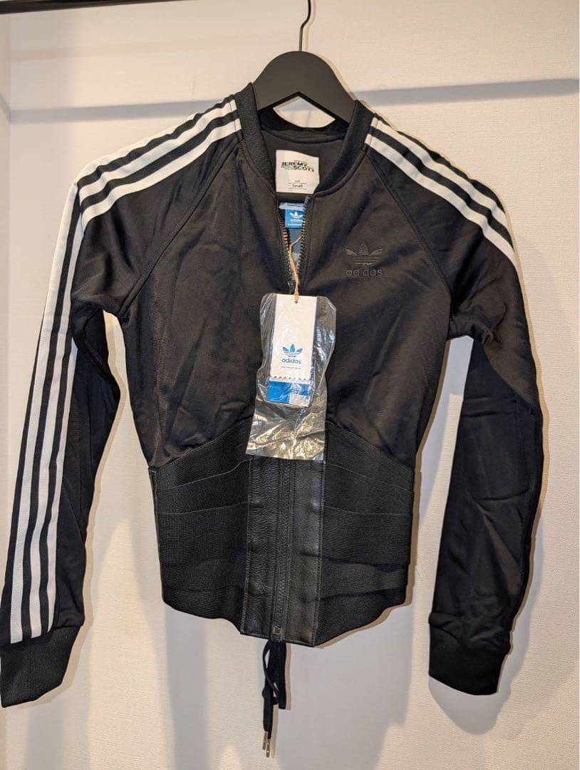 希少 adidas x Jeremy Scott コルセット トラックジャケット