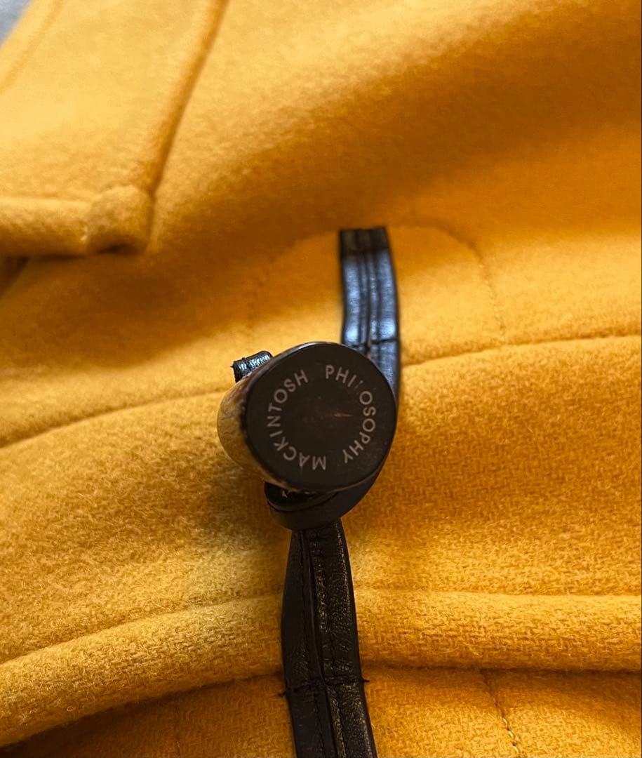 MACKINTOSH PHILOSOPHY ダッフル　コート　イエロー　36