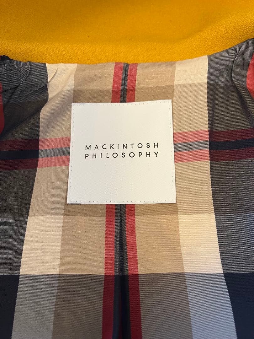 MACKINTOSH PHILOSOPHY ダッフル　コート　イエロー　36