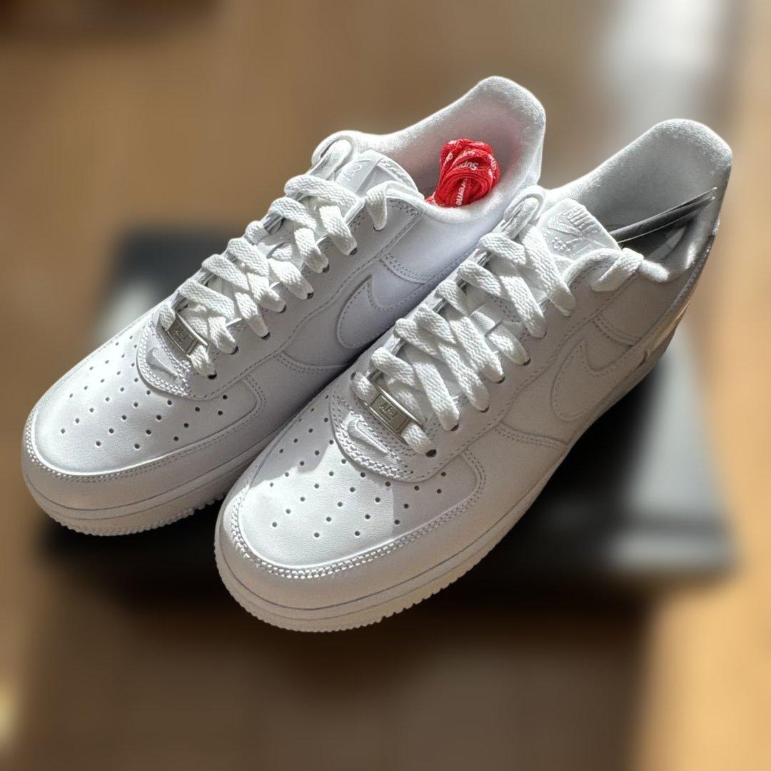 Nike Air Force 1 Supreme ホワイト 26.5 新品