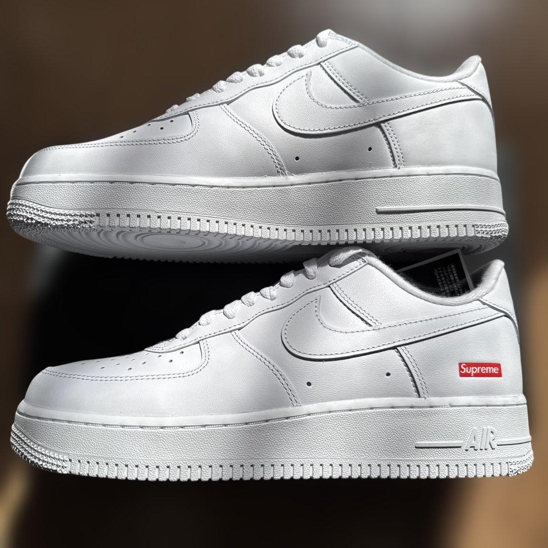 Nike Air Force 1 Supreme ホワイト 26.5 新品