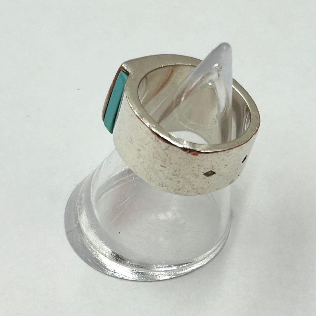 ❣️エルメス❣️HERMESキャンディリングSV925ライトブルー指輪【美品】