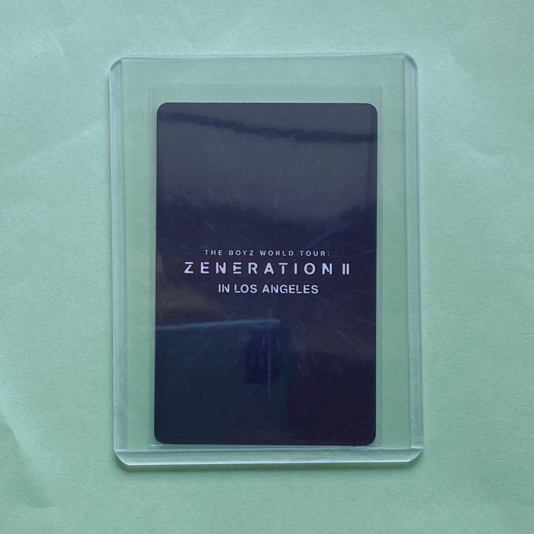 THE BOYZ ZENERATION Ⅱ LA トレカ ヨンフン