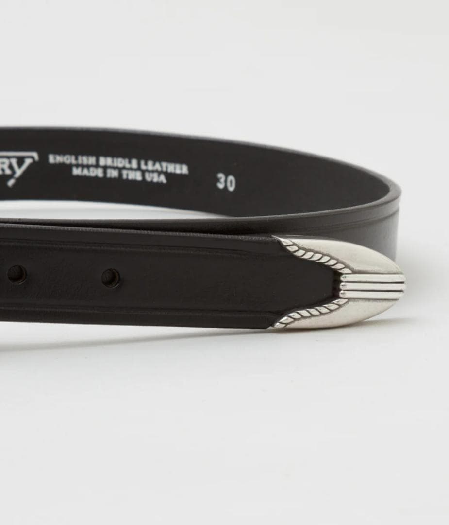 TORY LEATHER WESTERN BELT 36 新品 USA製 本革