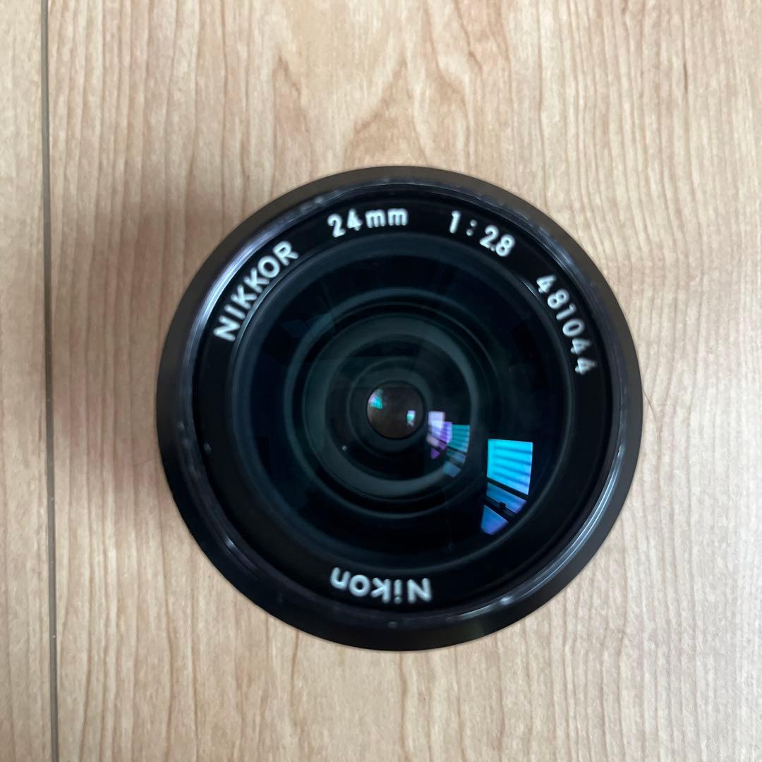 NIKKOR 24mm f/2.8 レンズ Canon eosマウント付き