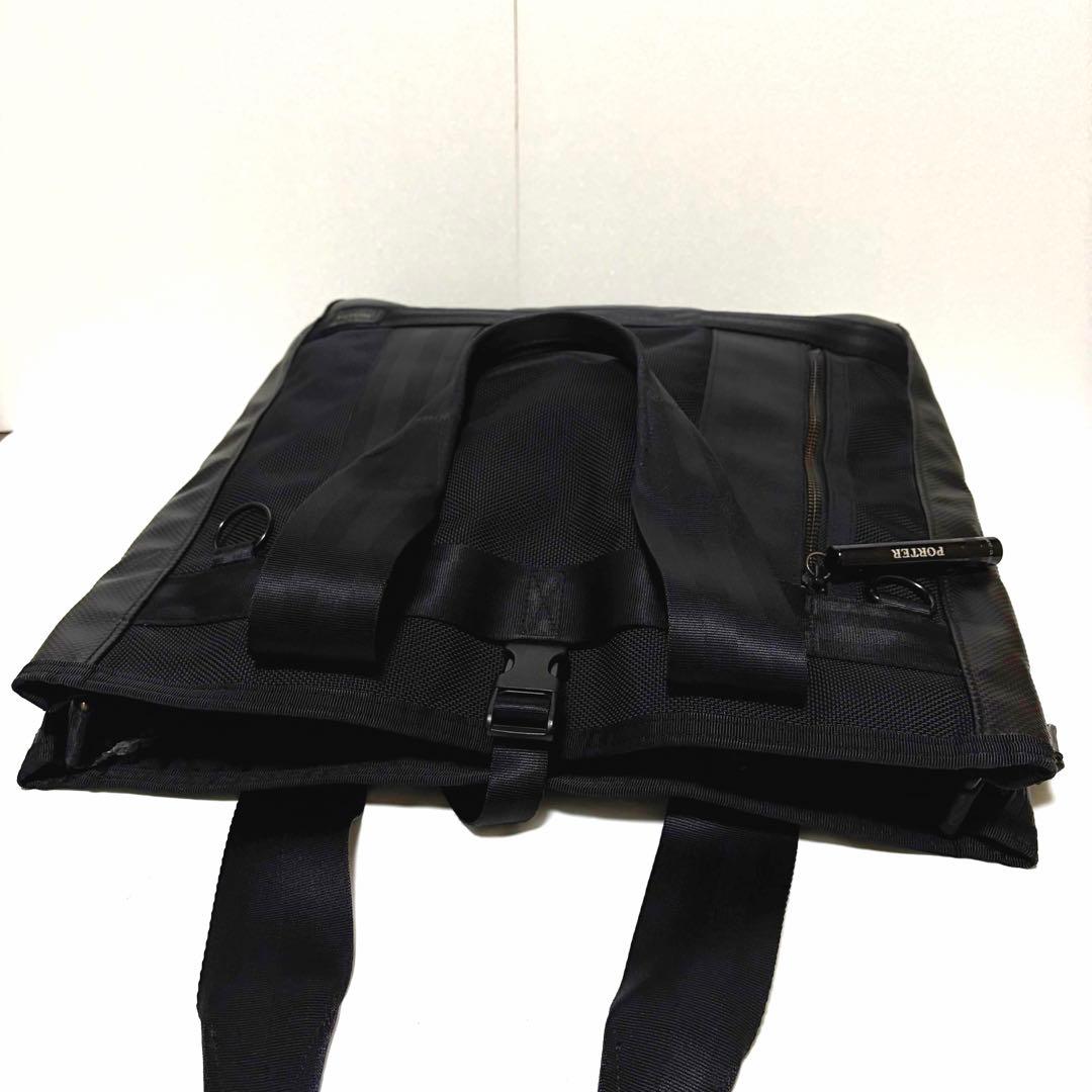 美品✨大人気 ポーター ヒート トートバッグ A4可 2way 黒 吉田カバン