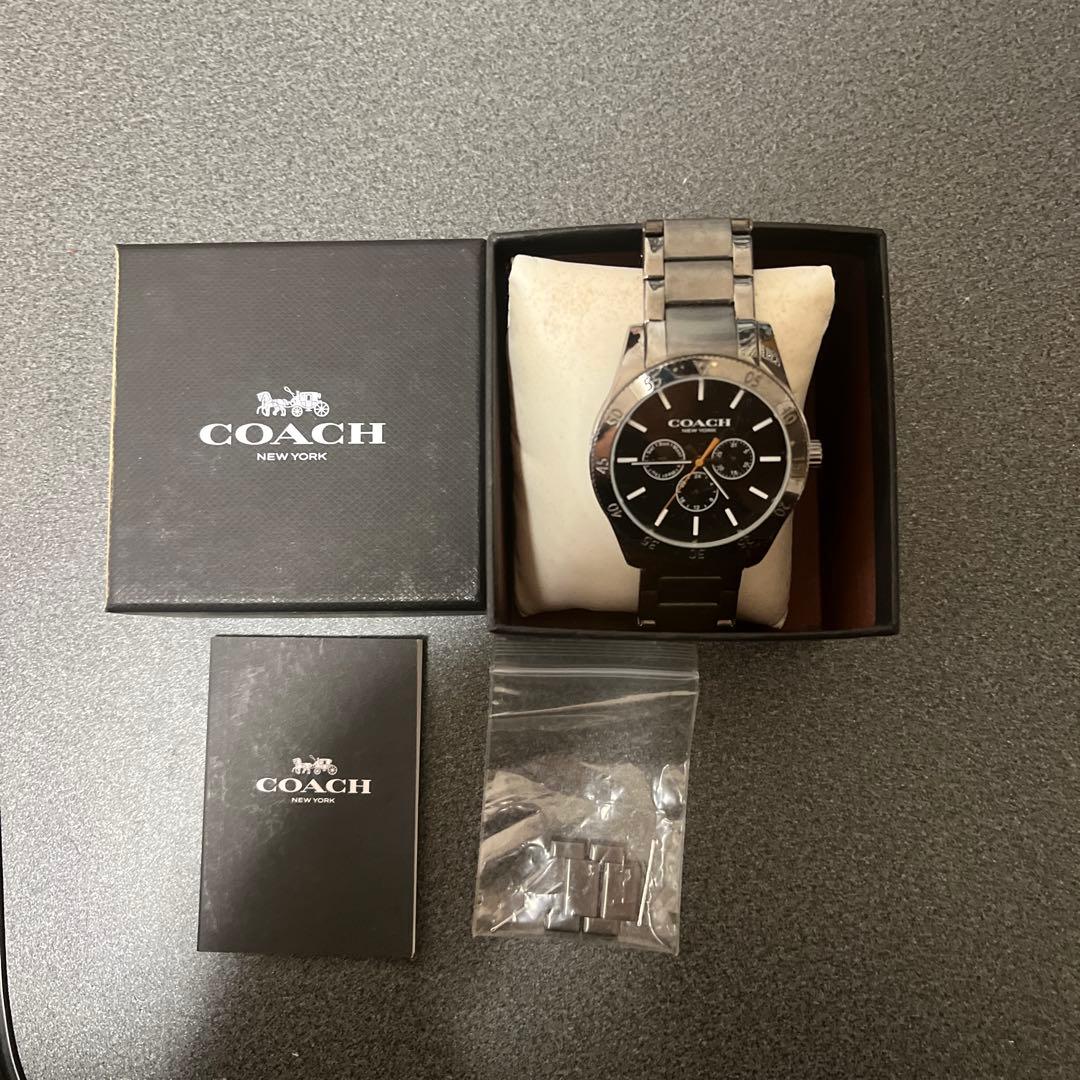 COACH アナログクロノグラフ腕時計