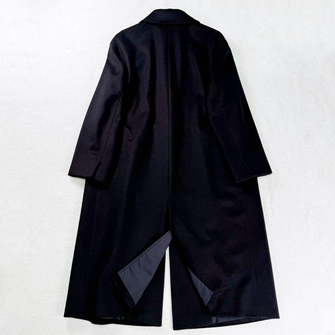 【滝沢眞規子さん着用】23区 ウールカシミヤビーバー チェスター コート 44