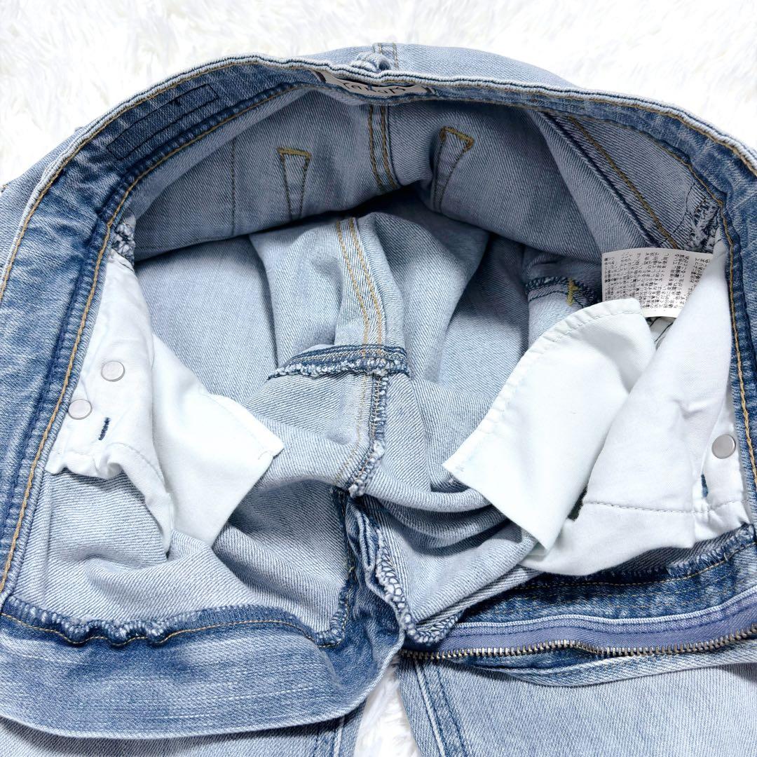 ✨近代モデル✨YANUK デニムパンツ ルーズストレート JOAN FVS