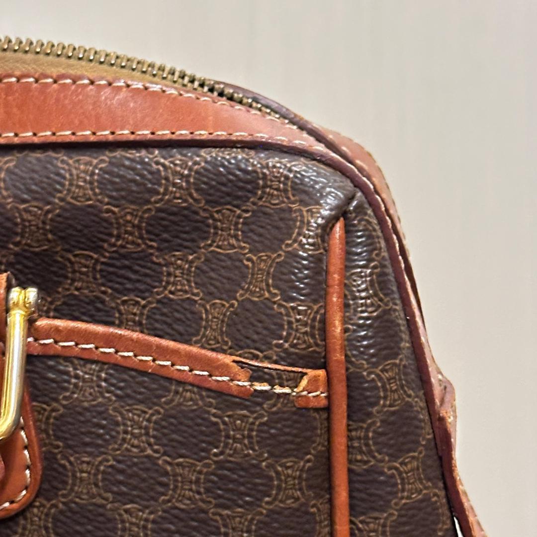 【CELINE】マカダム ボストンバッグ / bg111