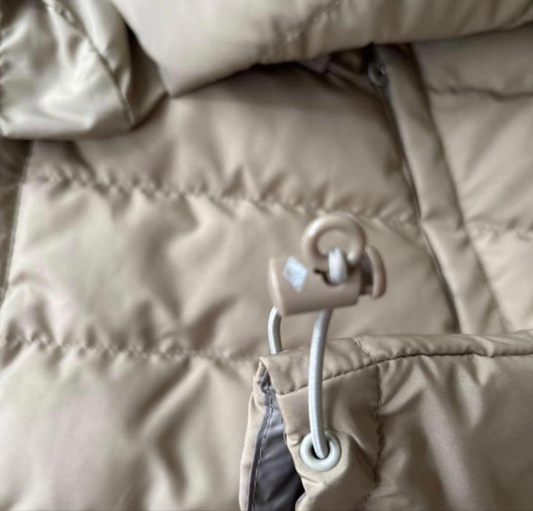 新品　DANTON ダントンインナージャケット ノーカラー　サンドベージュ