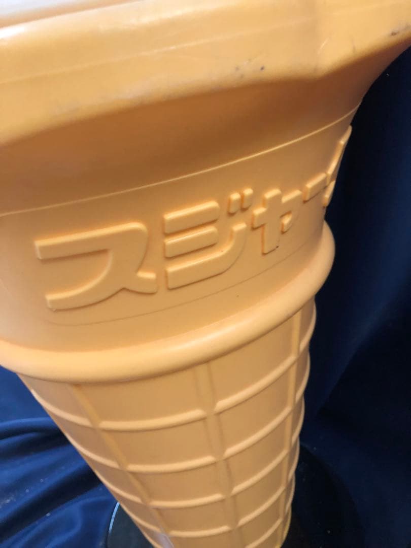 【中古】スジャータ TOMI ソフトクリーム 置物 模型