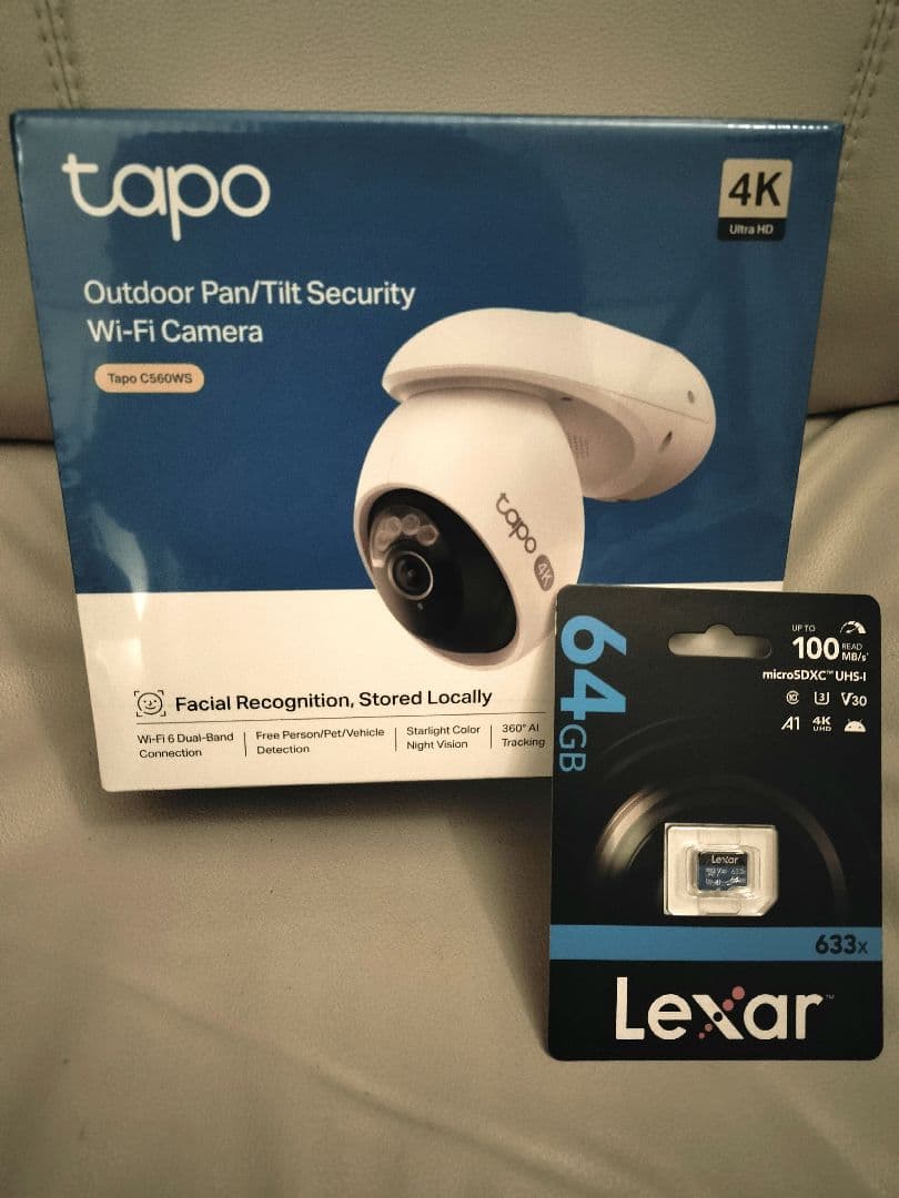 【新品未使用】tp-link 防犯カメラ　tapo c560