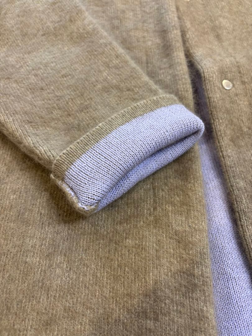 ELENDEEK エレンディーク　ラクーンミックスカーディガン