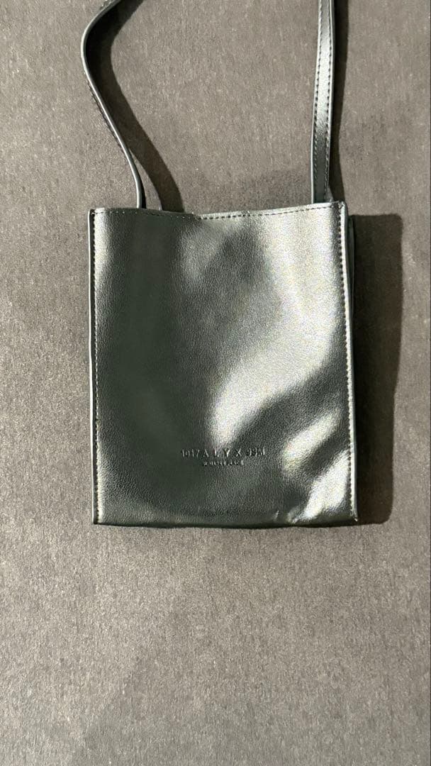 1017 ALYX 9SM ローラーコースターバックル レザー ショルダーバッグ