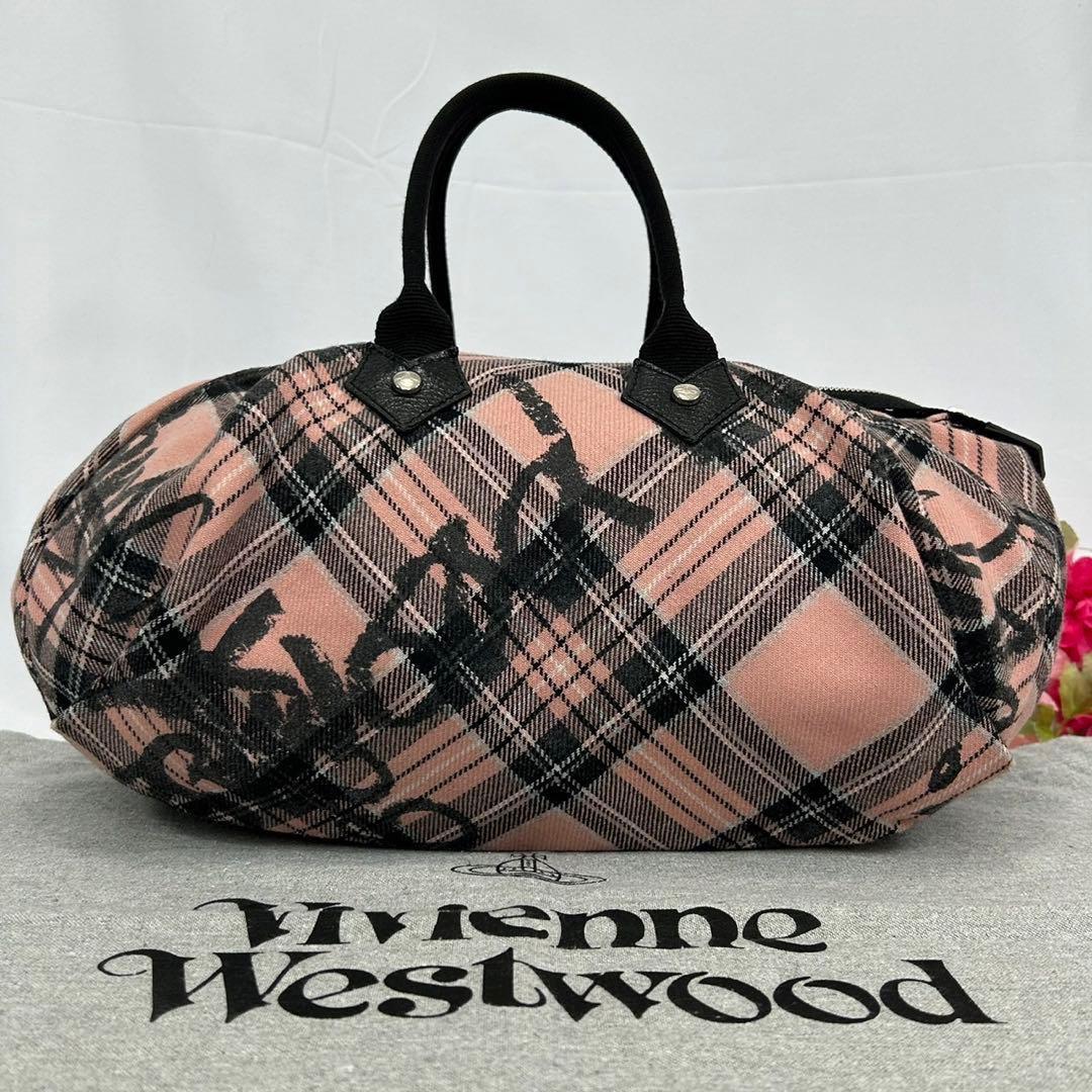 【極美品】ヴィヴィアンウエストウッド オーブ 2way ボストンバッグ ヤスミン