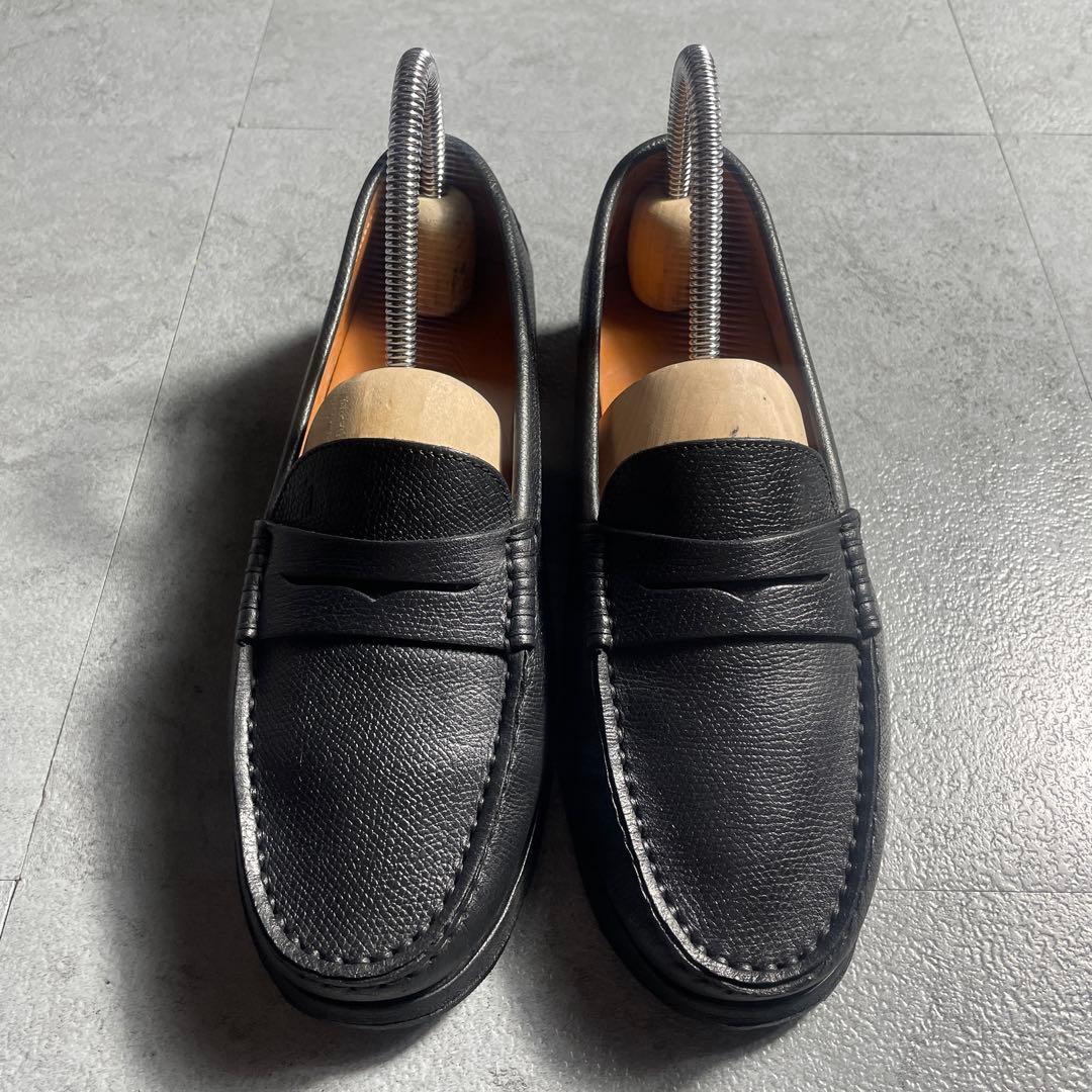 極美品✨️ TOD’S ローファー ドライビングシューズ ロゴ刻印 黒